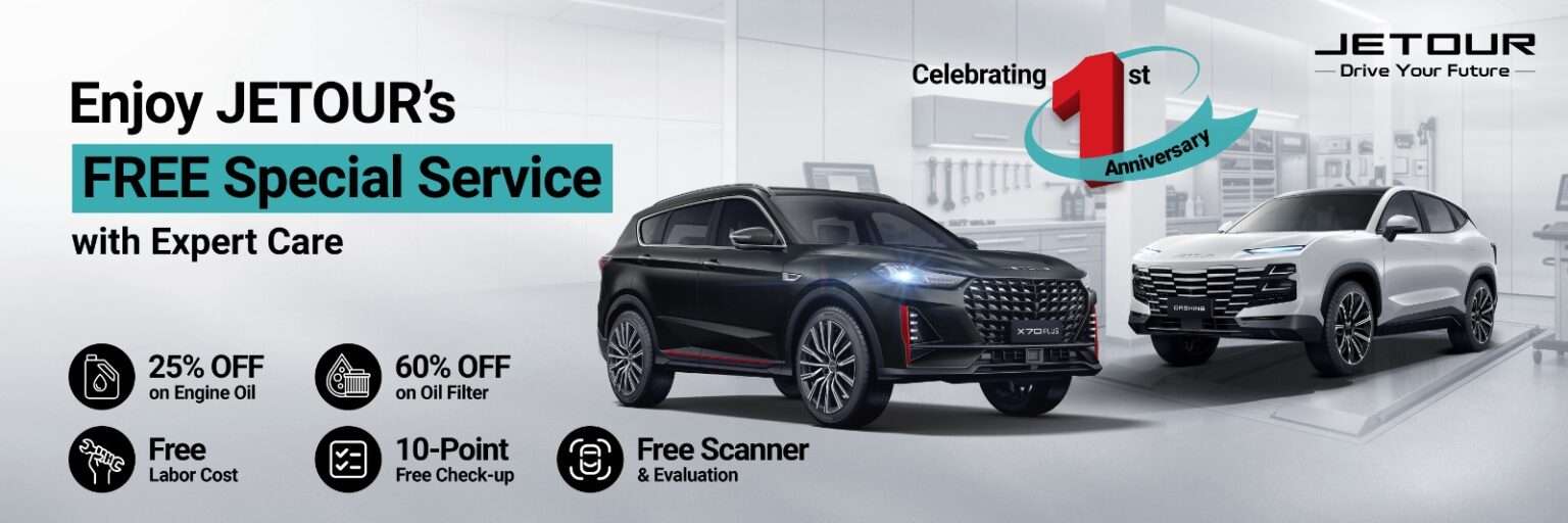 JETOUR Pakistan Launches Special Aftersales Service Campaign for 1st Anniversary